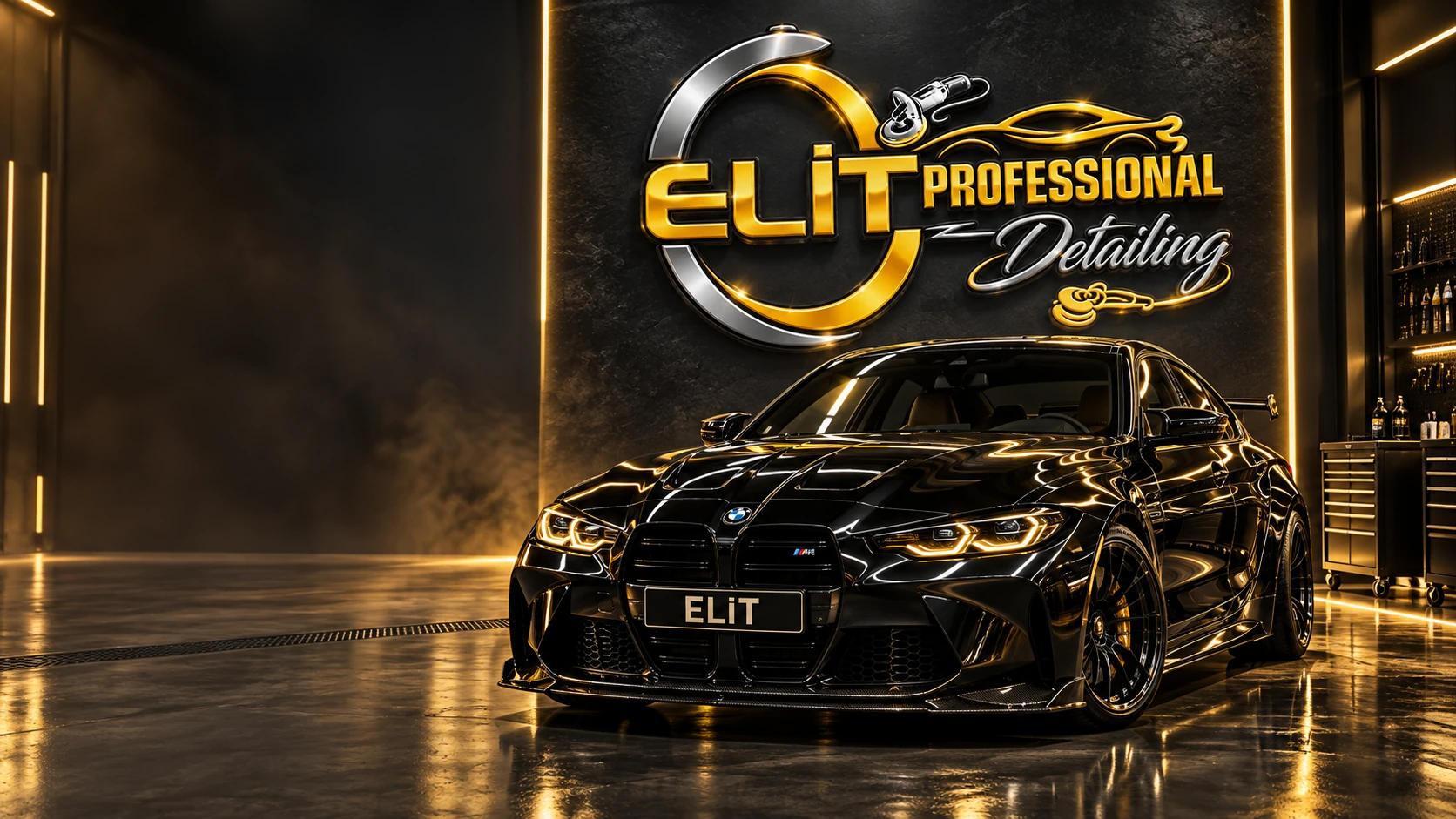 Modifiyeli BMW ile ELİT PROFESSIONAL DETAILING vitrin görseli
